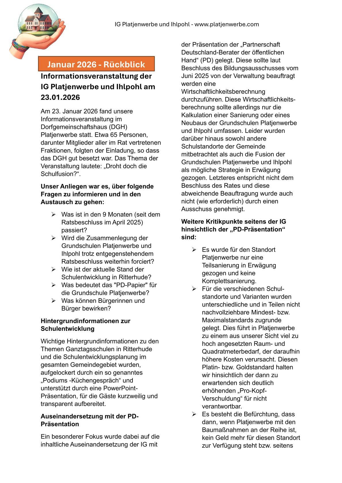 Newsletter Mrz 2026 - Seite 1